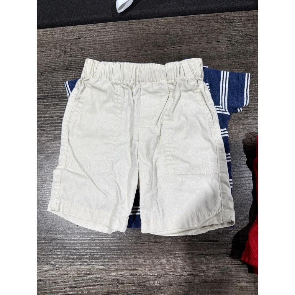 Carter's Nautica Shorts Tee Bundle Boys 3-6M Multi Casual Sporty
